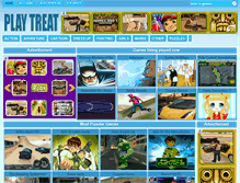 Tablet Screenshot of playtreat.com